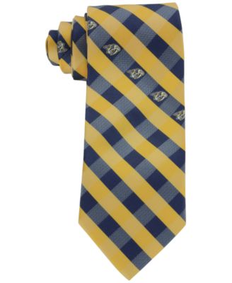 Eagles Wings - Nashville Predators Checked Tie
