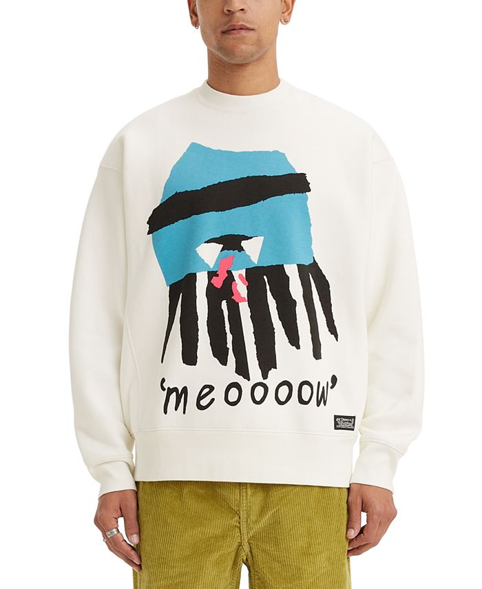 Mens best sale levis sweatshirt