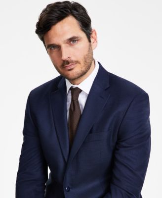 Men's Classic-Fit Houndstooth Sport Coat