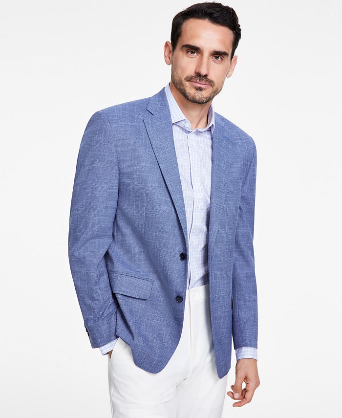 Michael kors blue blazer hotsell