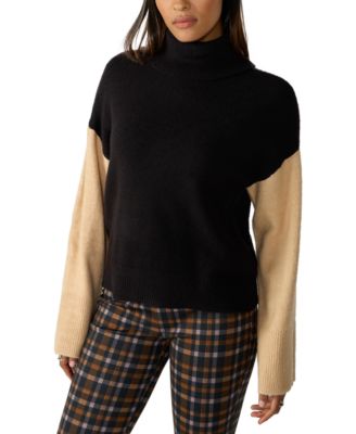 Macy's black turtleneck sweater hotsell