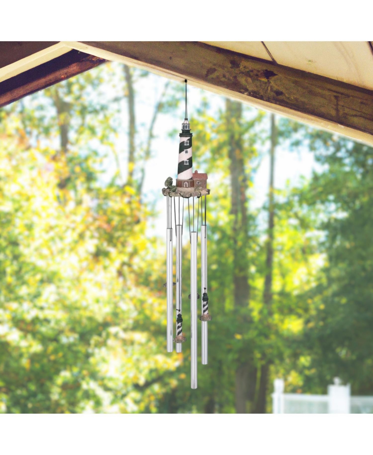 23" Long Cape Hatteras Nc Round Top Wind Chime