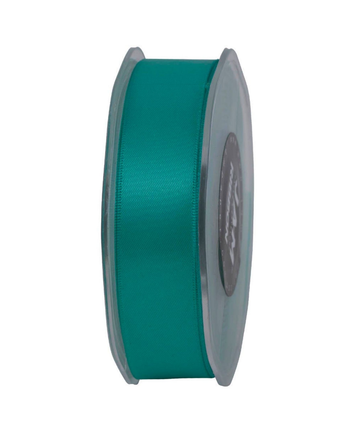 Shop Jam Paper Double Faced Satin Ribbon In Teal Blue