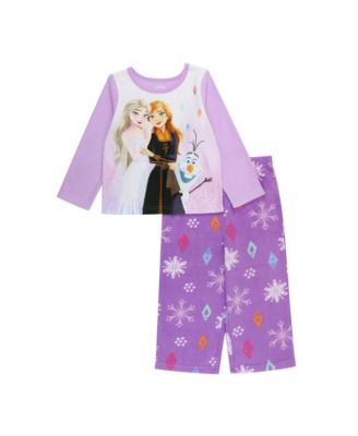 Purple 2-Piece Frozen 100% Snug Fit Cotton Pyjamas