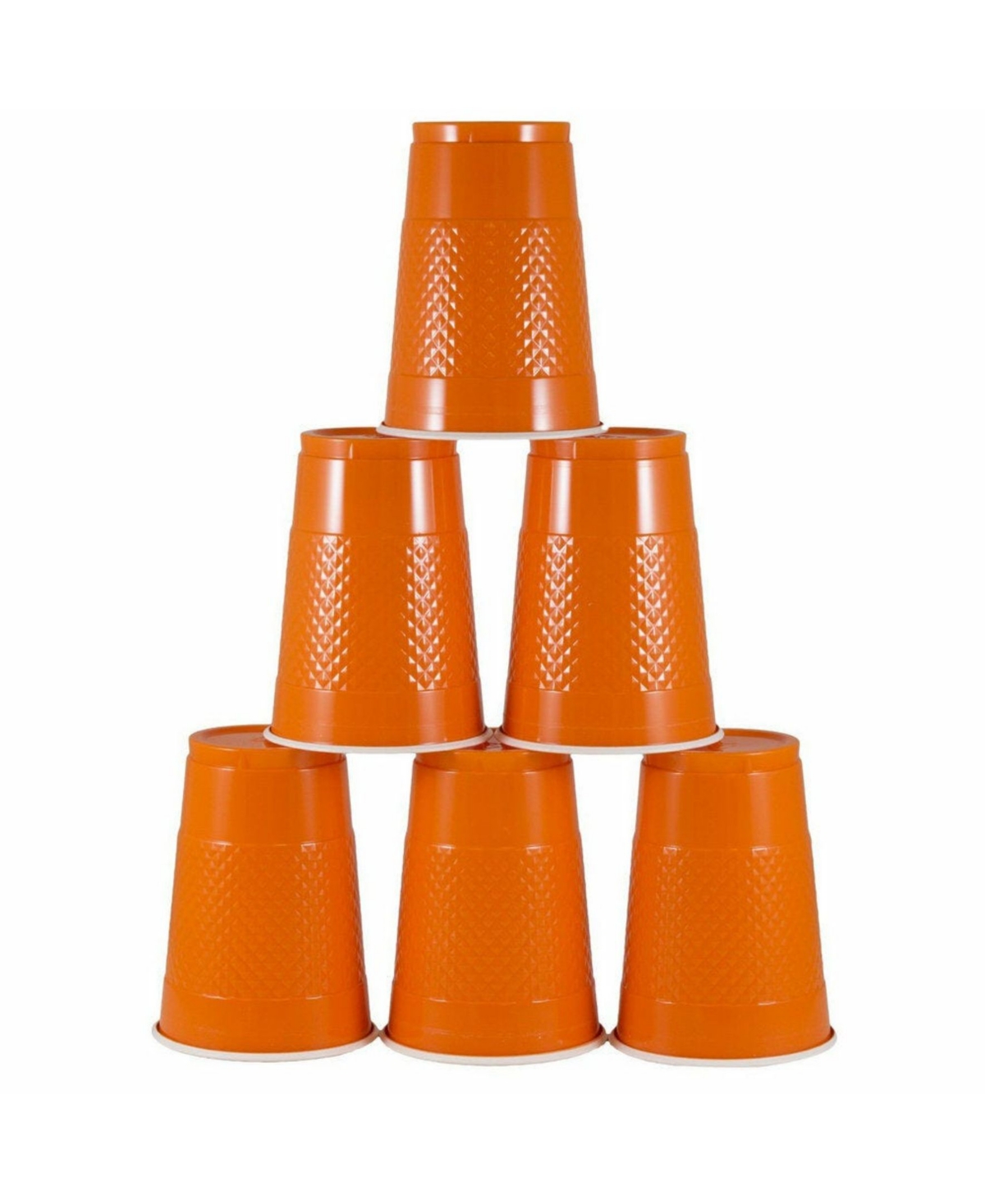 Shop Jam Paper Plastic Party Cups In Orange