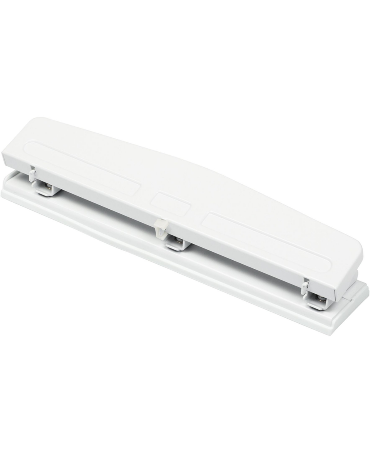 Jam Paper Metal 3 Hole Punch In White