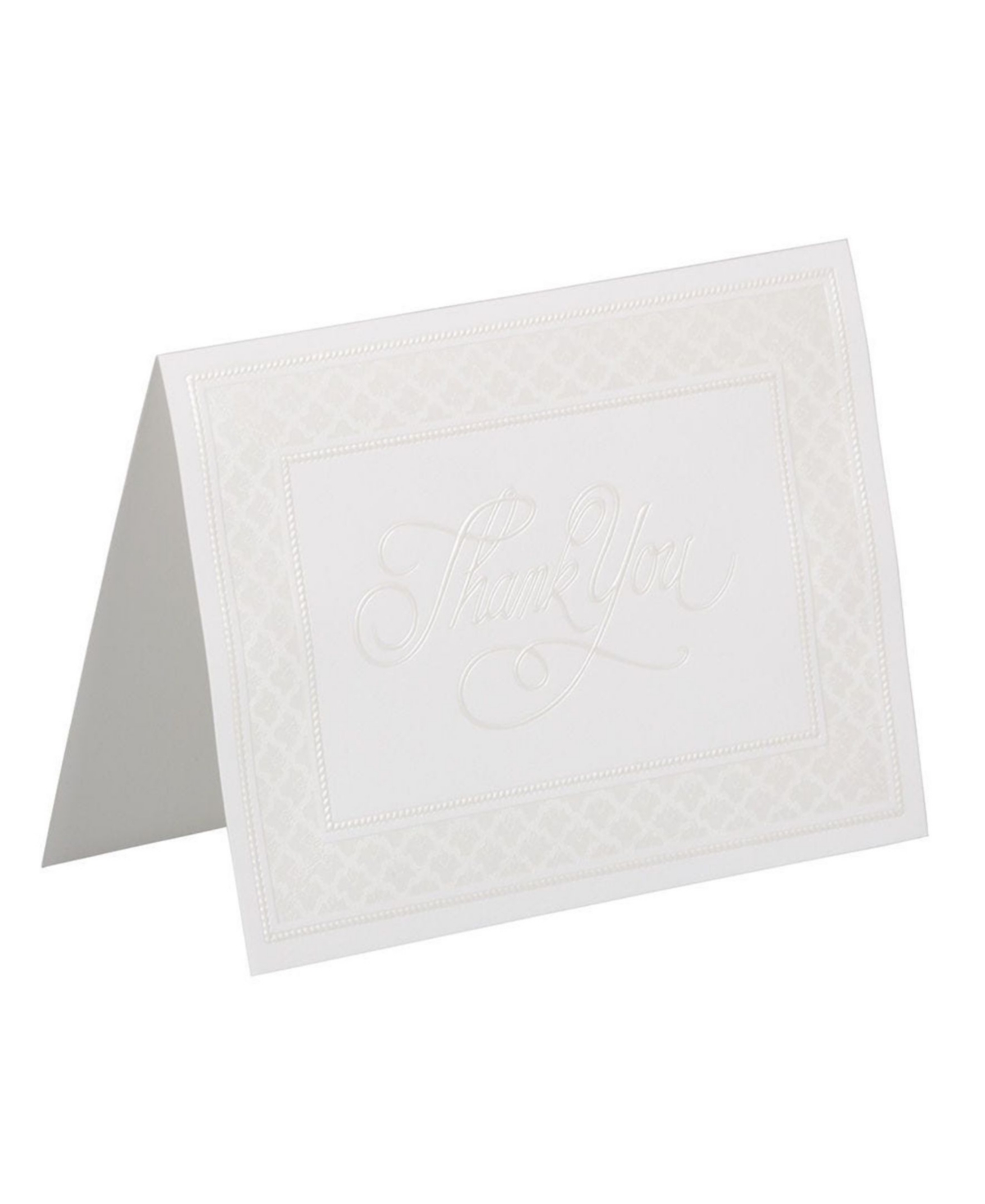 Shop Jam Paper Thank You Card Sets In Border Cards Anthracite Envelopes