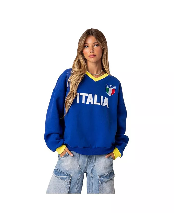 Women's Italy oversized sweatshirt - thumbnail 3