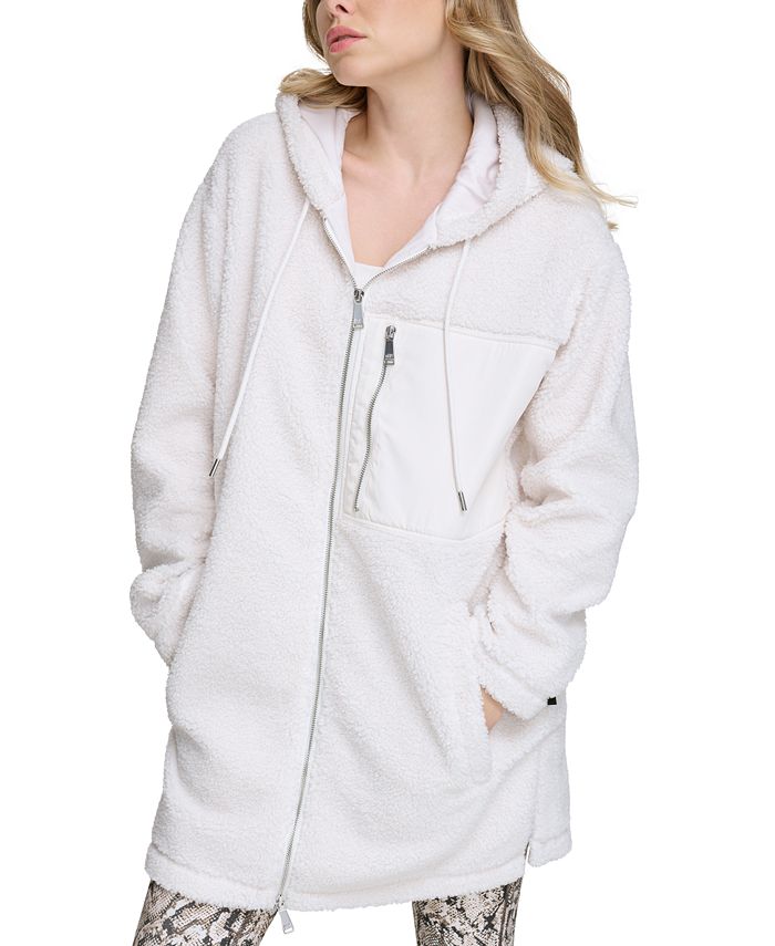 dkny longline hoodie