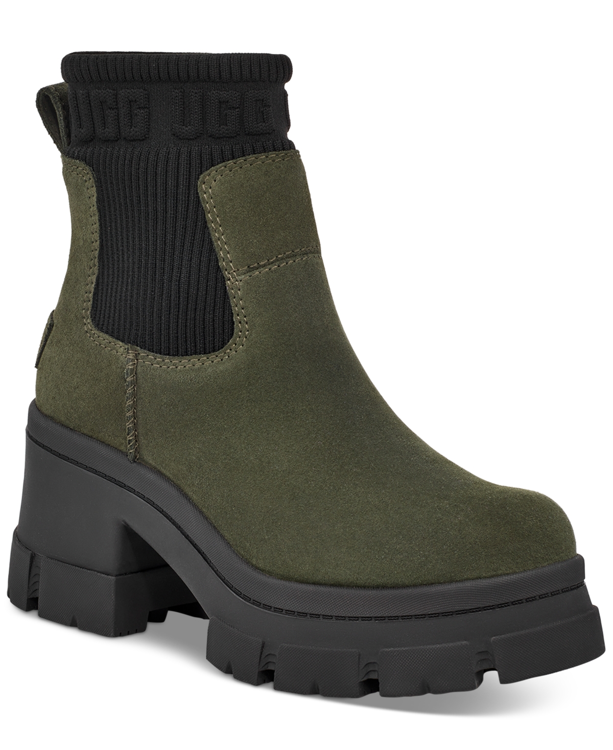 Ugg Brooklyn Platform Chelsea Boot In Forest Night