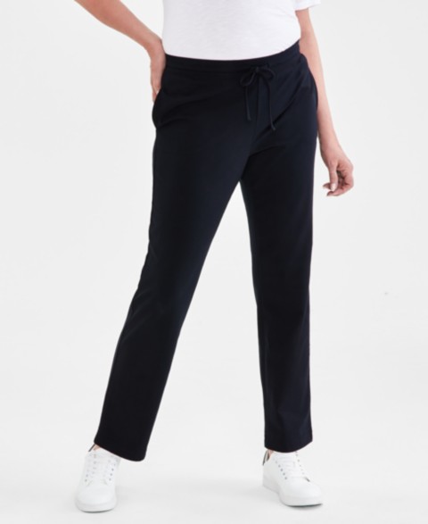 Женские Style & Co Petite Mid-Rise Pull-On Pants, Petite & Petite Short