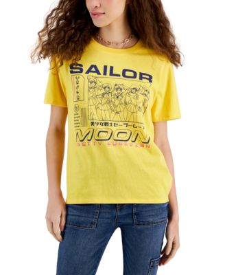 Sailor Moon - Juniors' Graphic-Print Short-Sleeve T-Shirt