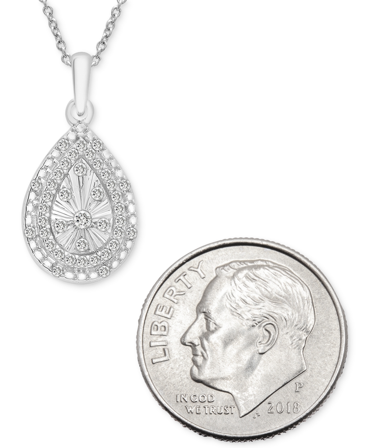 Diamond Teardrop 18