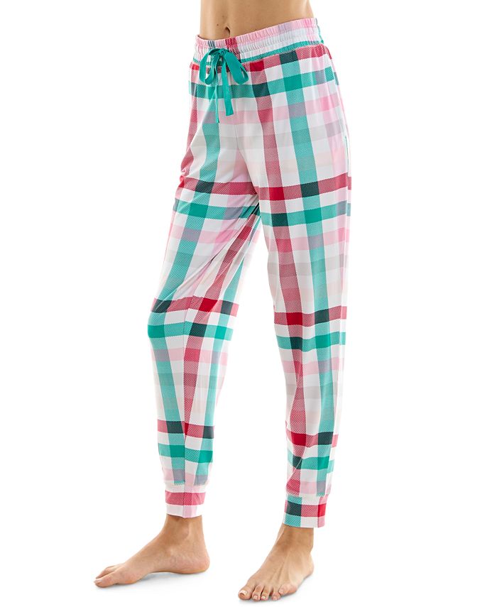Roudelain Women's Printed Drawstring Jogger Pajama Pants - Macy's