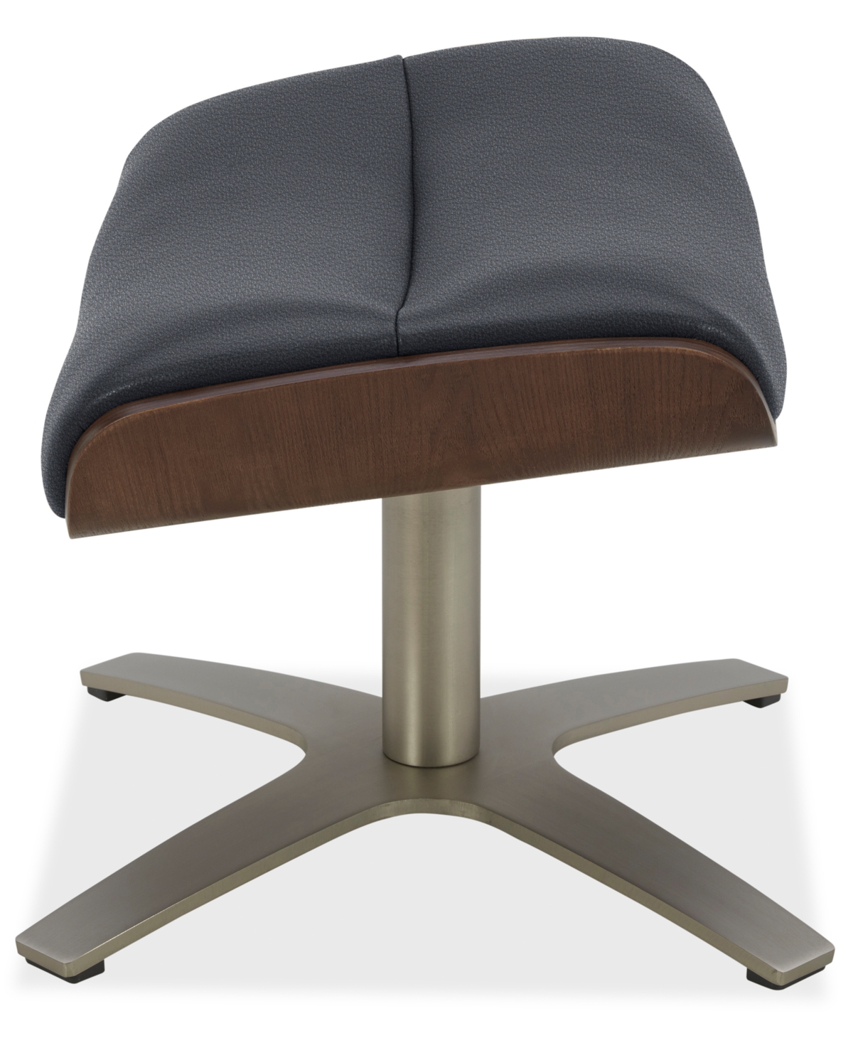 Janer 22" Leather Ottoman, Created for Macy's