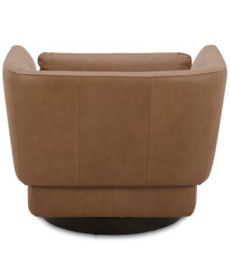 Rosecrans 36" Fabric Accent Swivel Chair, Created for Macy's