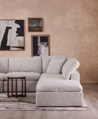 Hetta 19.69" Walnut Round Side Table