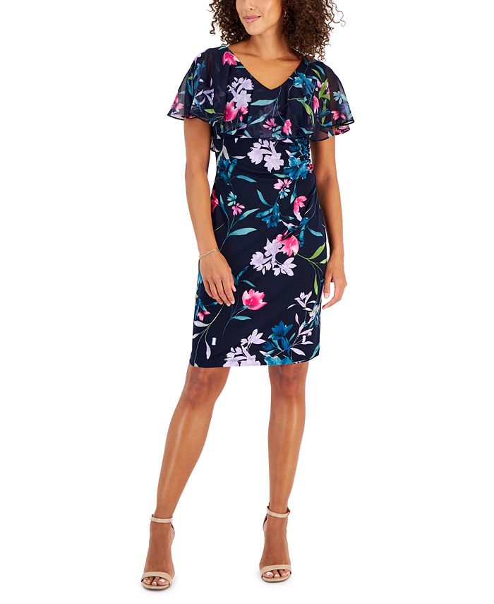 Connected dresses macy's on sale