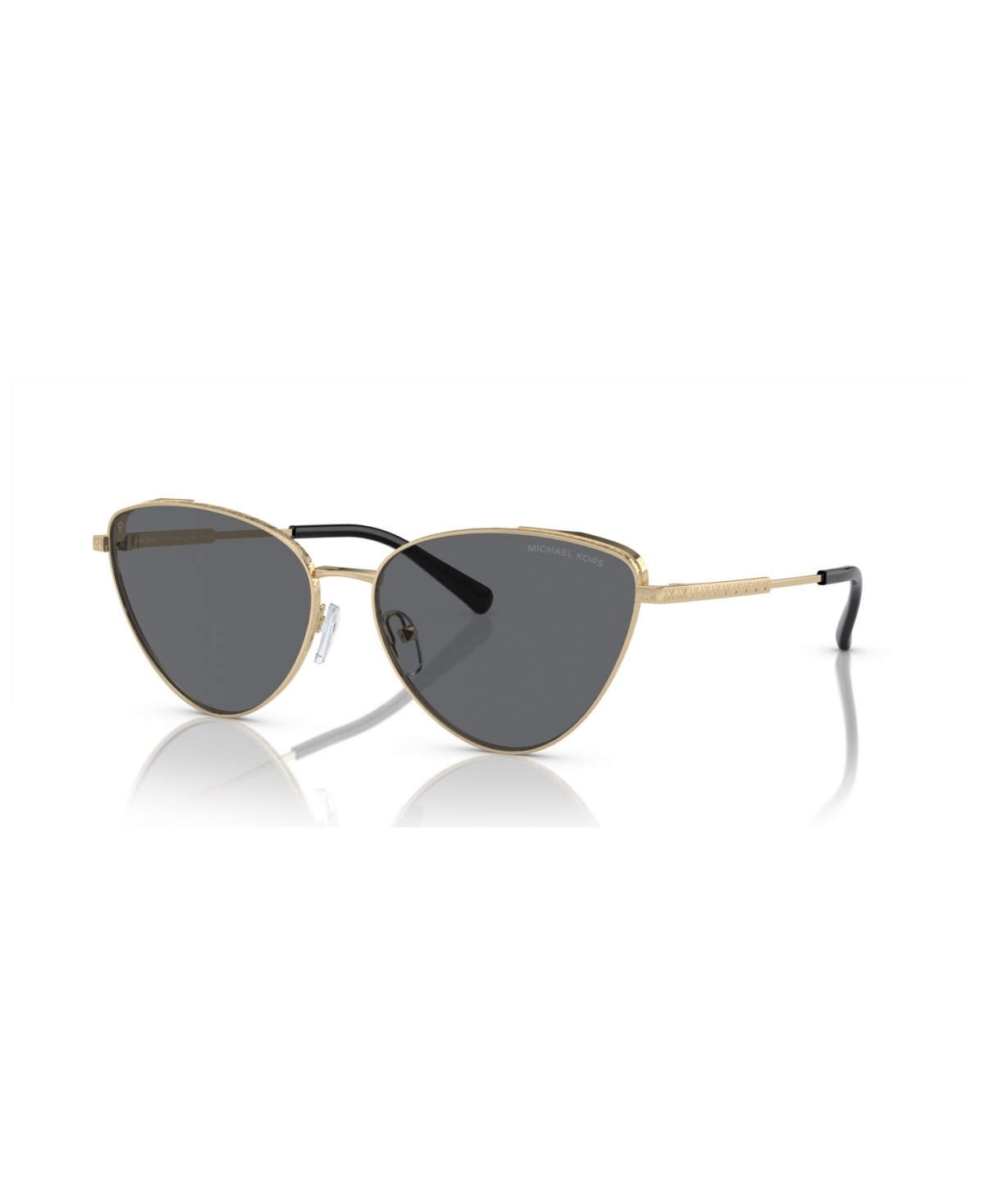 Shop Michael Kors Women's Cortez Polarized Sunglasses, Mk1140 In Light Gold