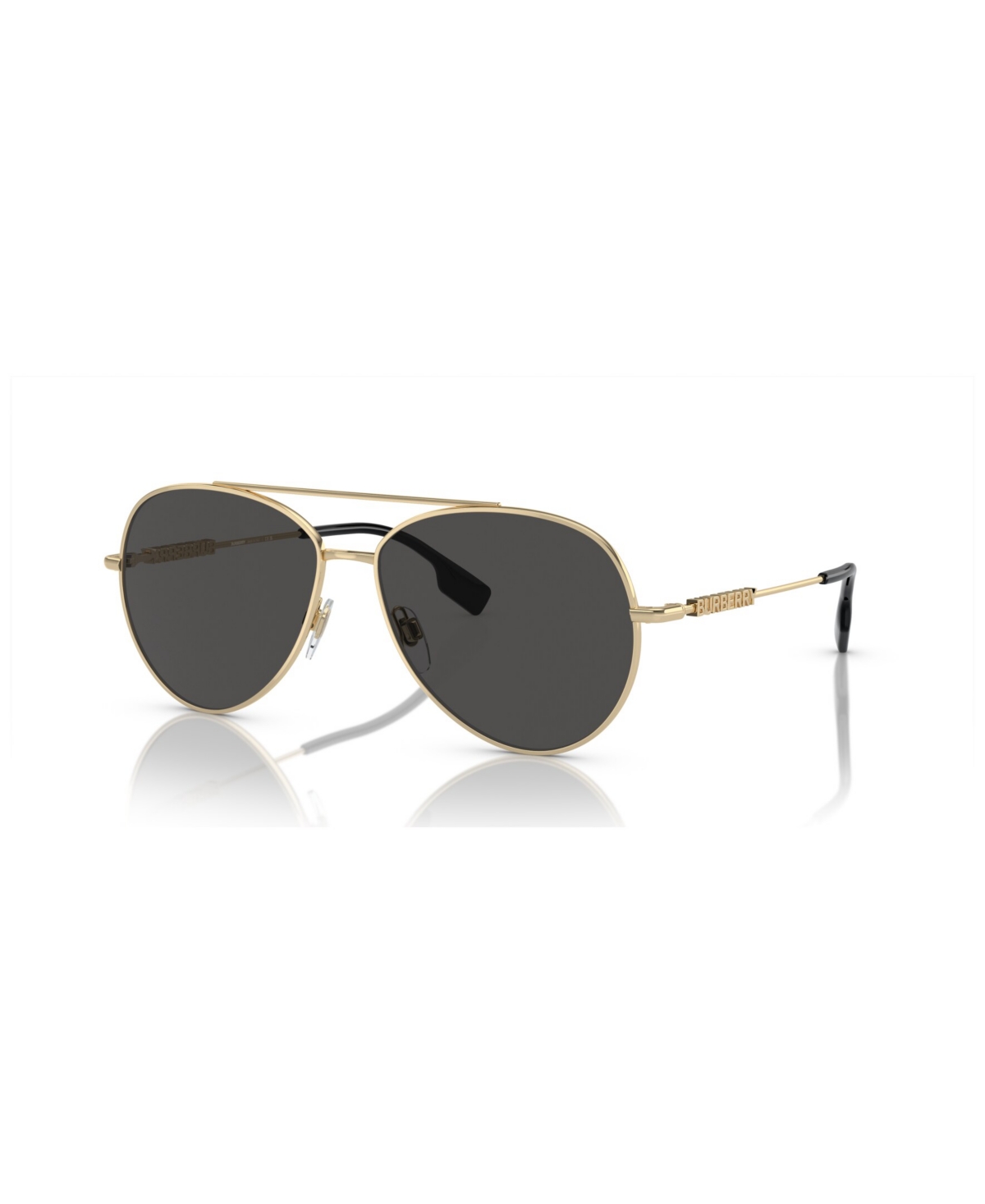 Burberry Women's Sunglasses, Gradient Be3147 In Gold