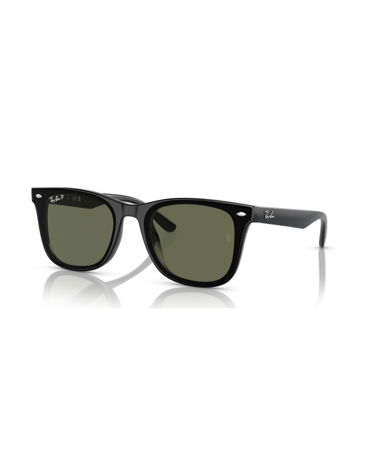 Ray Ban Unisex Polarized Sunglasses, Rb4420 In Black