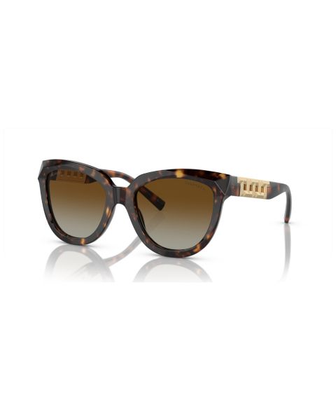 Женские солнцезащитные очки Tiffany & Co. Polarized Sunglasses, Gradient TF4215, цвет: Гавана