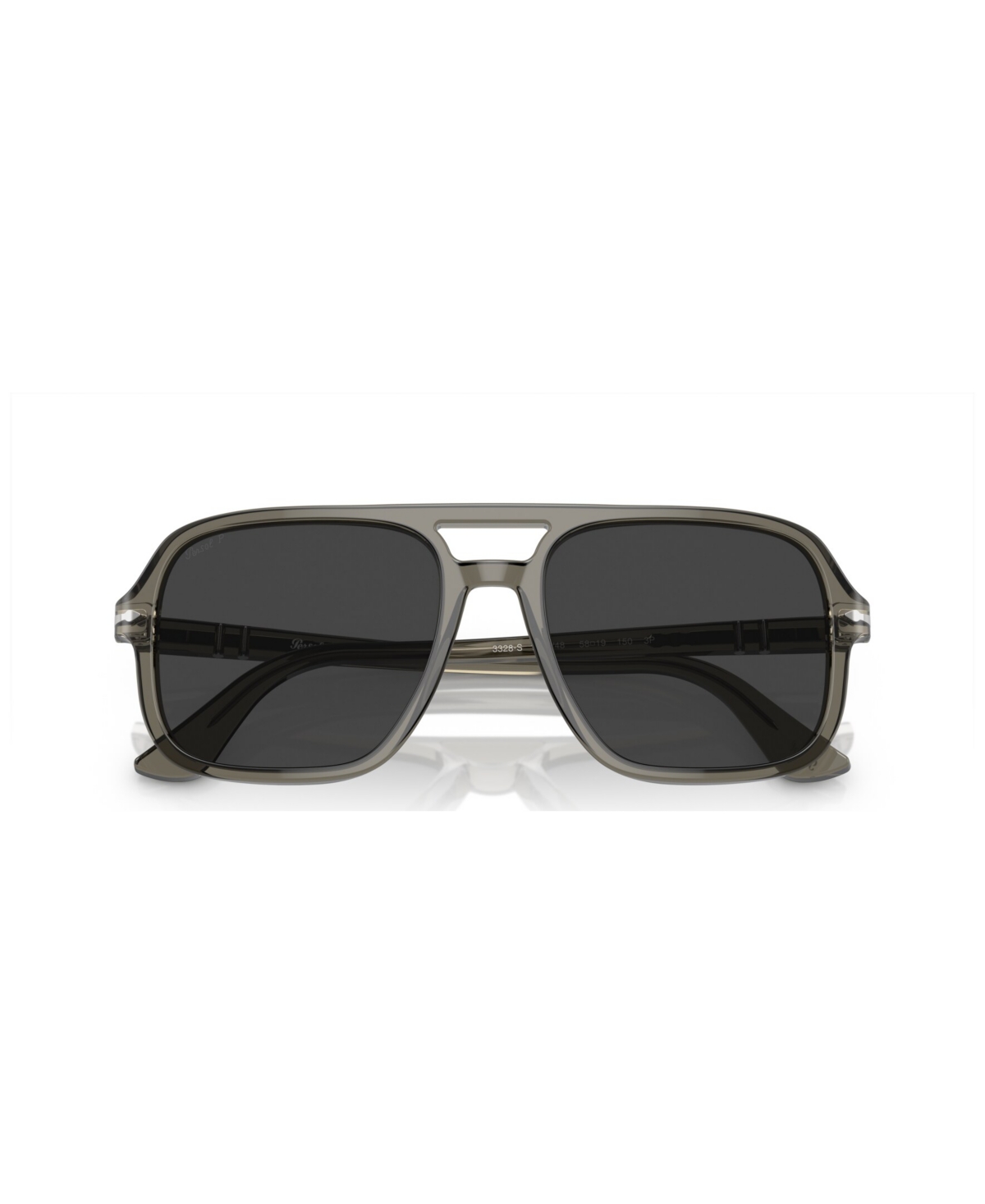 Shop Persol Men's Polarized Sunglasses, Po3328s In Smoke