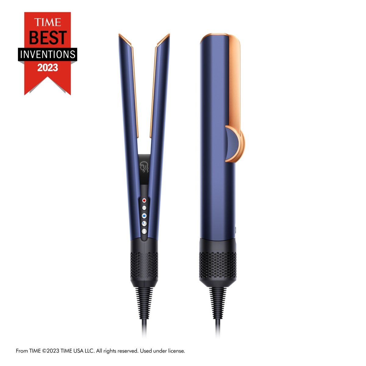 Dyson Airstrait Hair Straightener - Prussian Blue/Rich Copper