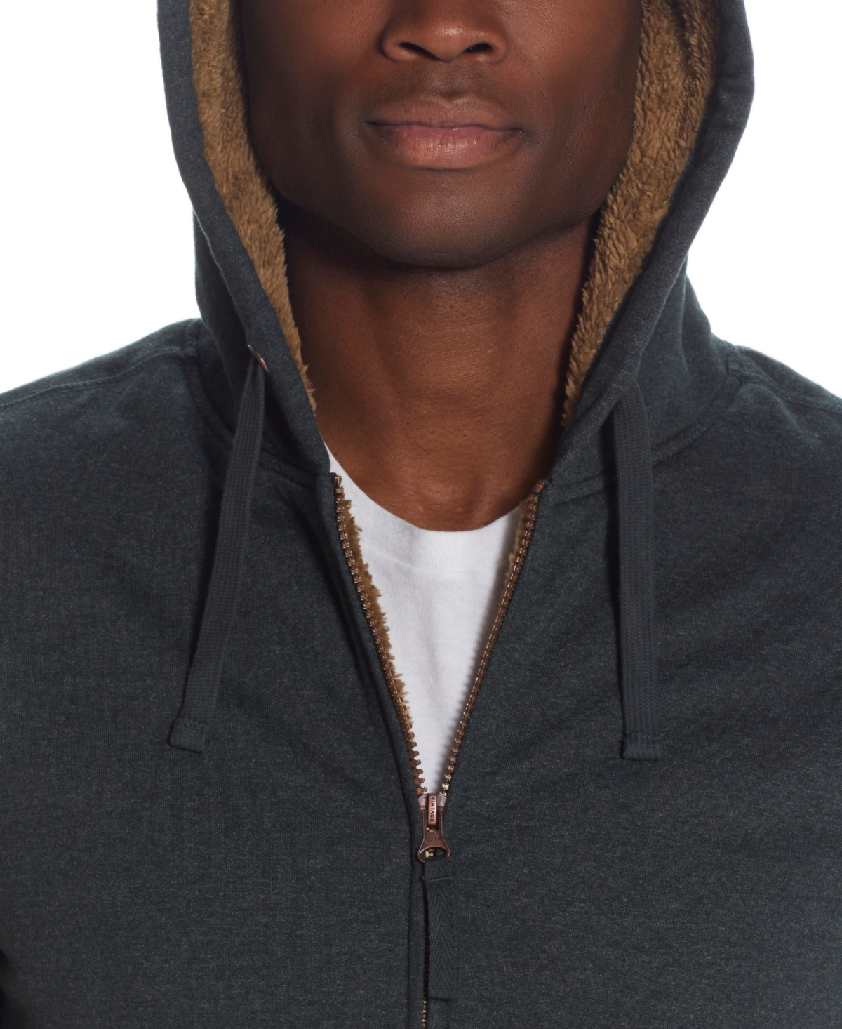 Weatherproof Vintage Men's Fleece Zip-Up Hoodie