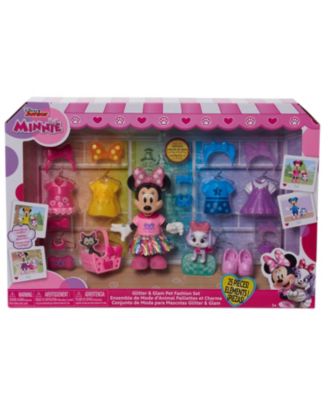Minnie Mouse Disney Junior Glitter and Glam Pet Fashion Set, 23