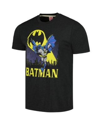 Men's and Women's Charcoal Batman  Graphic Tri-Blend T-shirt
