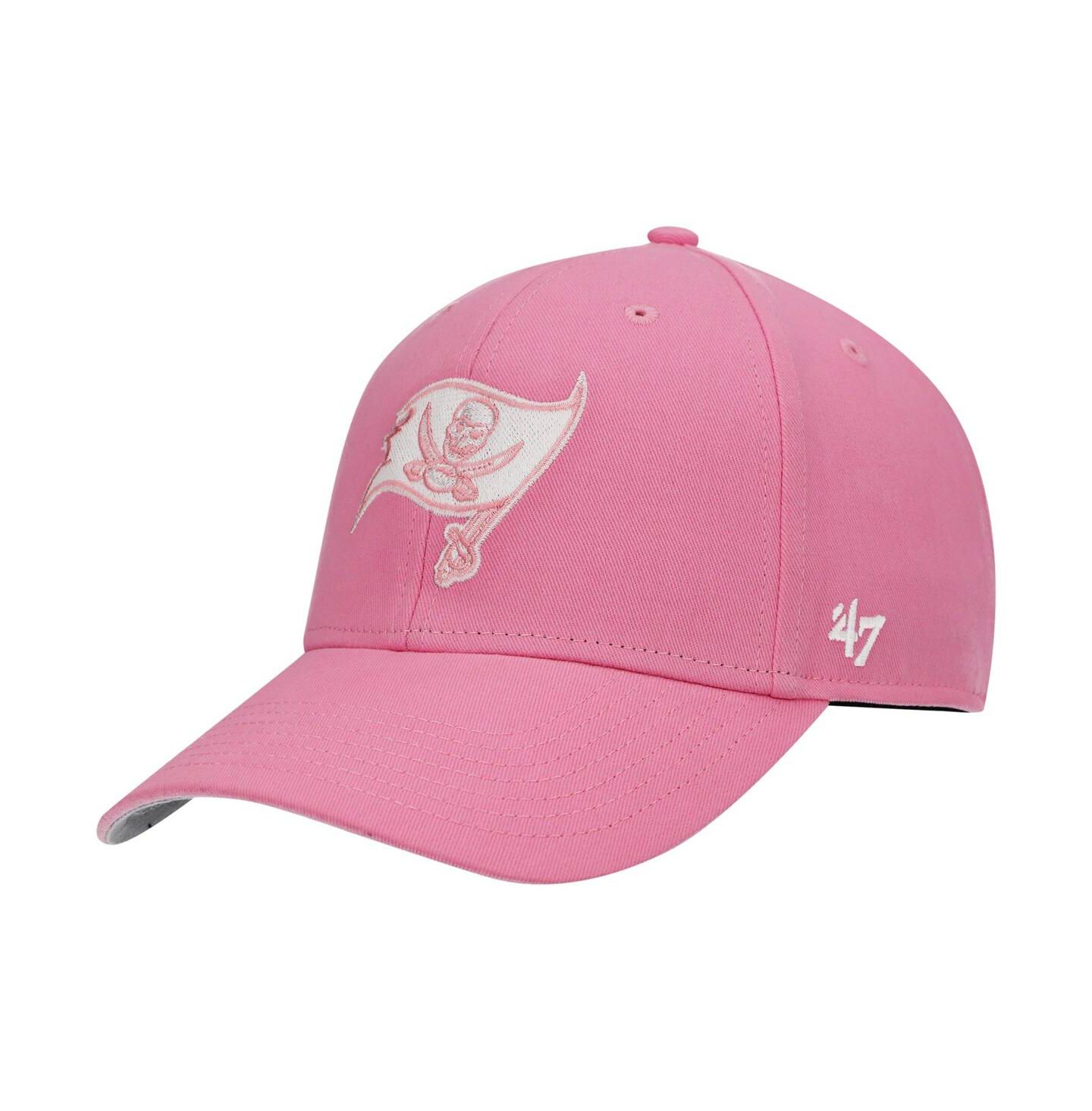 Кепка '47 Brand Pink Tampa Bay Buccaneers Rose MVP Adjustable Hat для девочек — фото 5