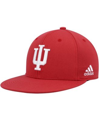 Men's adidas Crimson Indiana Hoosiers Sideline Snapback Hat - Macy's
