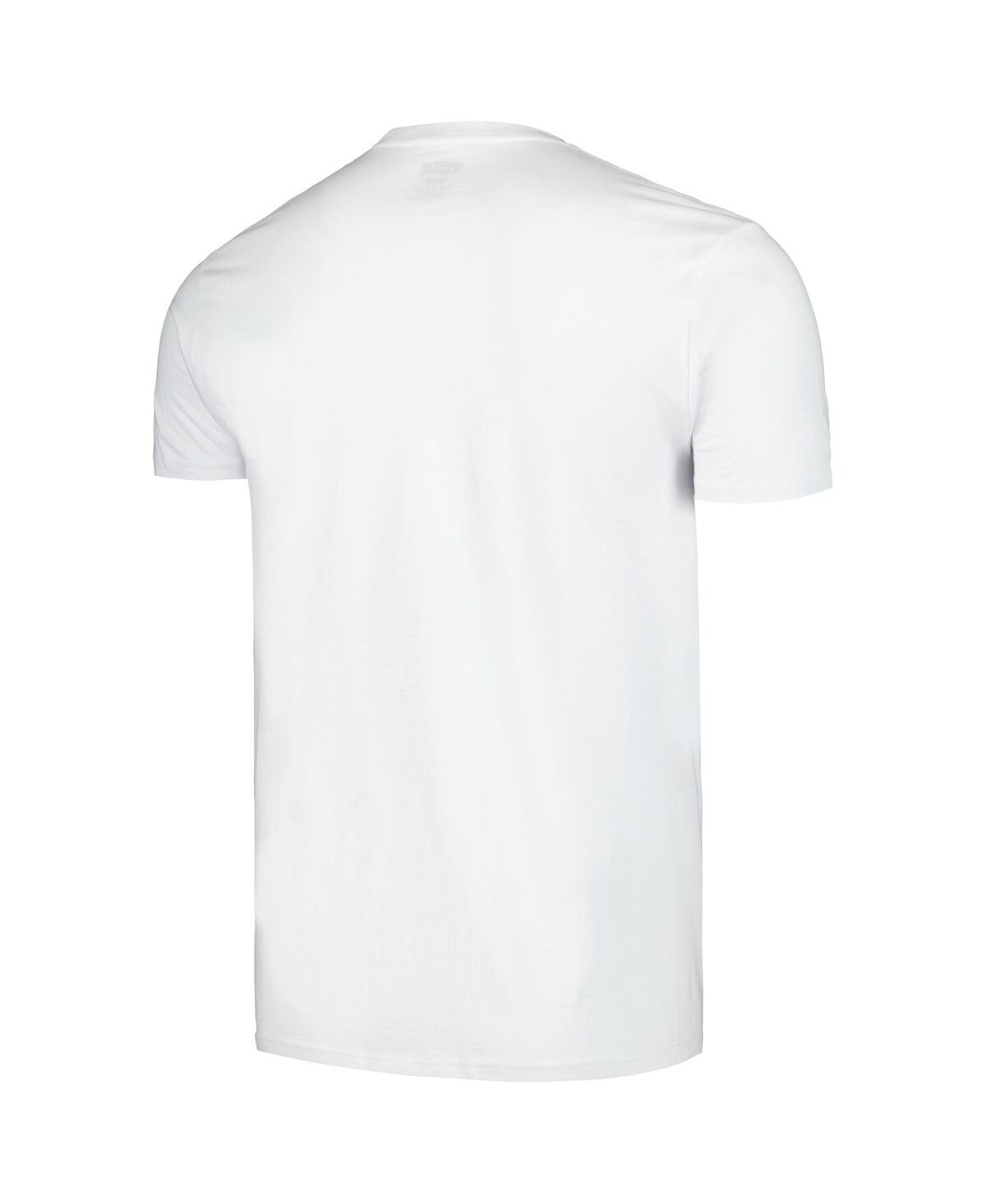 Men'sNsync Multicolored Boxes T-shirt - White