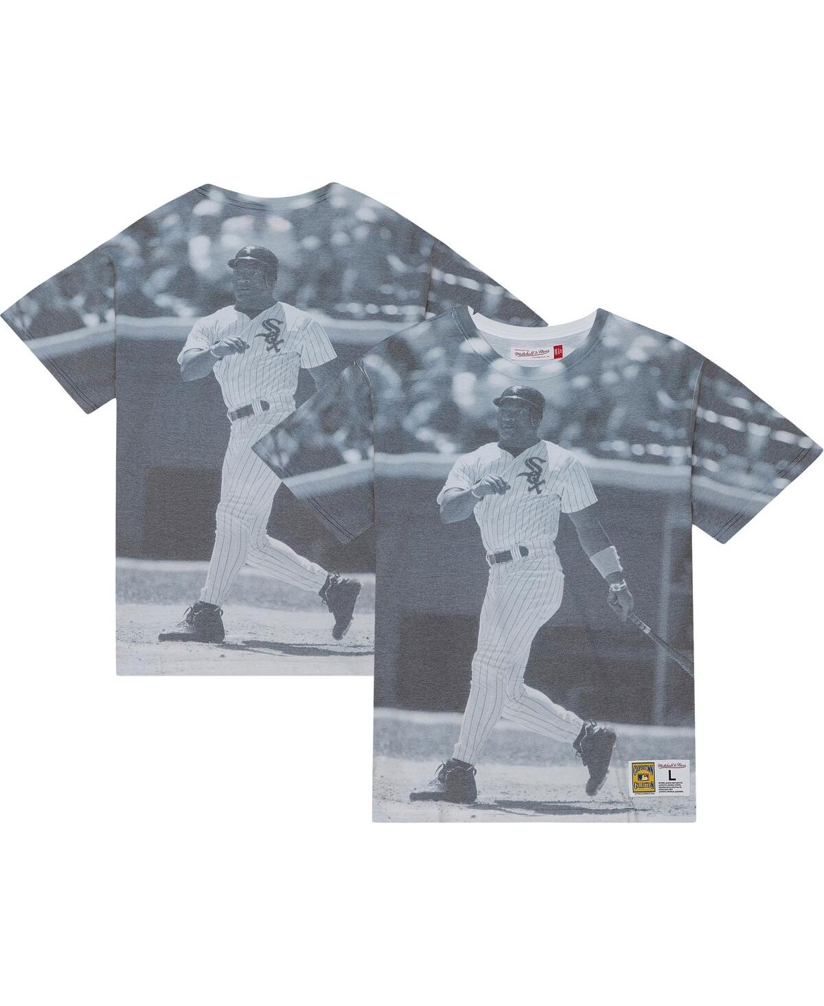 Men's Mitchell & Ness Bo Jackson ChicagoSox Cooperstown Collection Highlight Sublimated Player Graphic T-shirt - White
