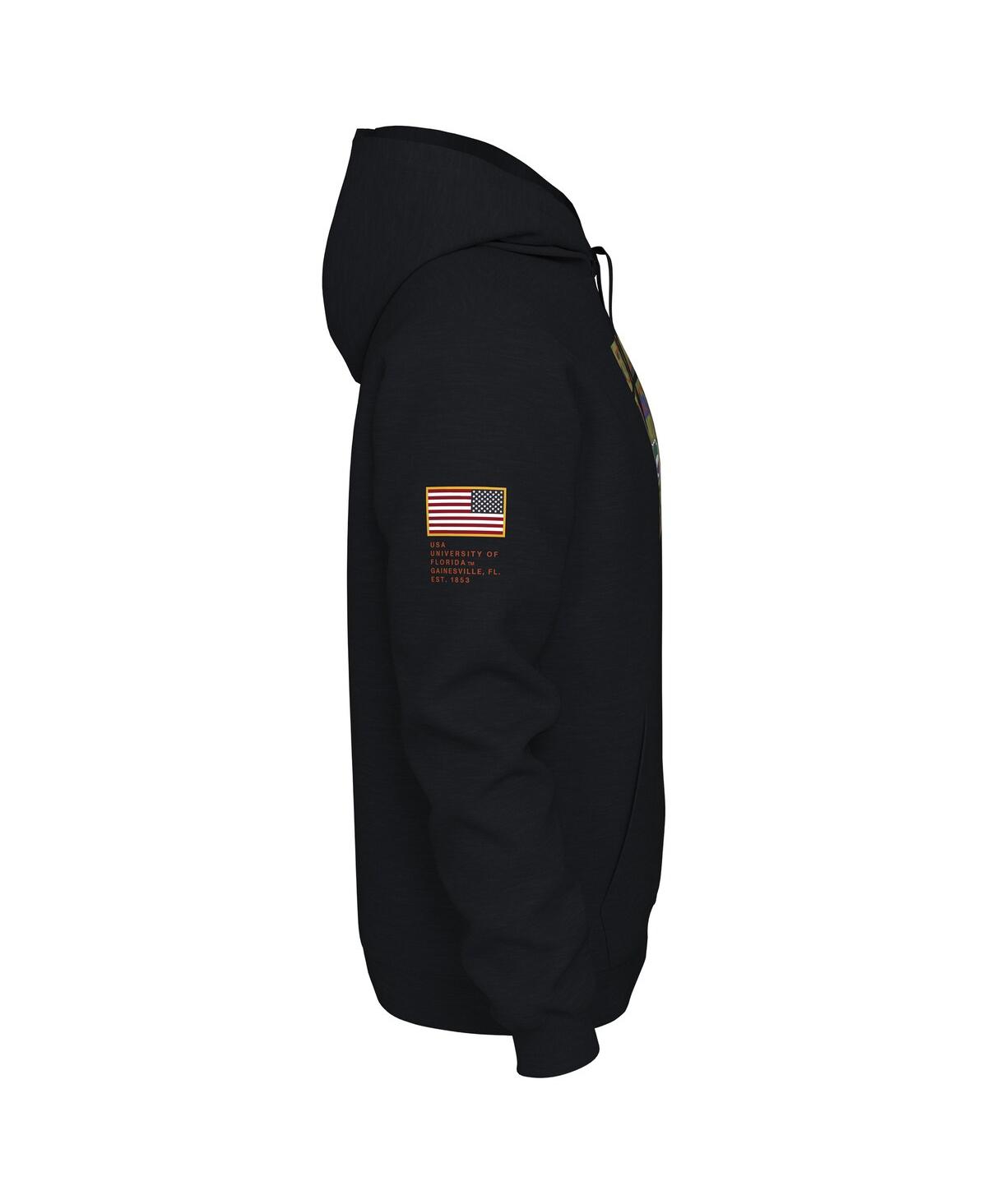 Men's NikeFlorida Gators Veterans Camo Pullover Hoodie - Black