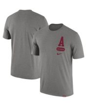 Men's Nike Gold LSU Tigers Baseball Logo Stack Legend Performance T-Shirt