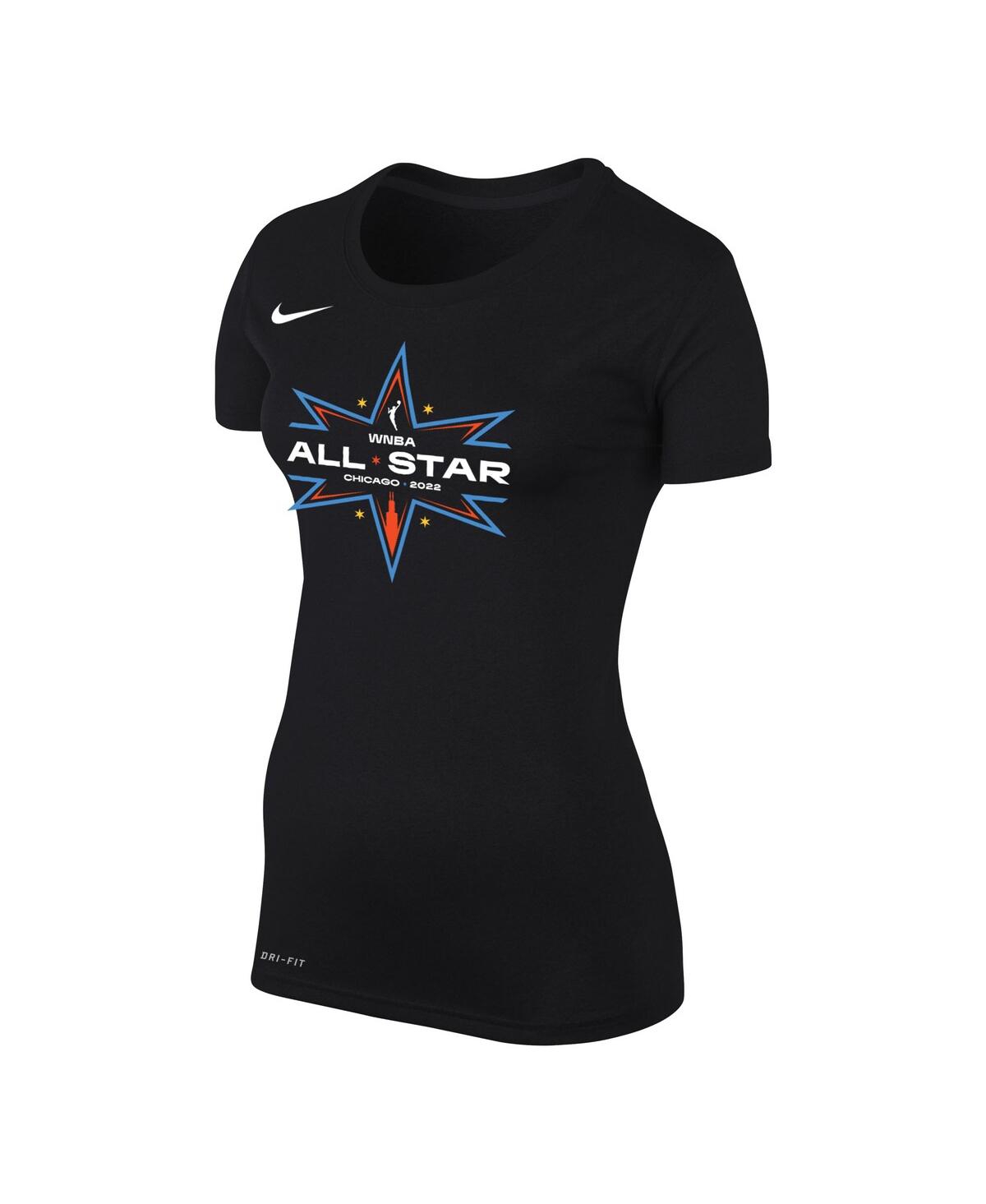 Shop Nike Women's  Black 2022 Wnba All-star Game Logo Legend Performance T-shirt