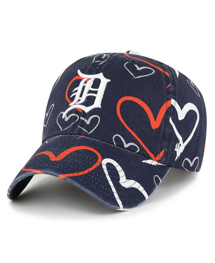 Girls Youth '47 Navy Detroit Tigers Adore Clean Up Adjustable Hat