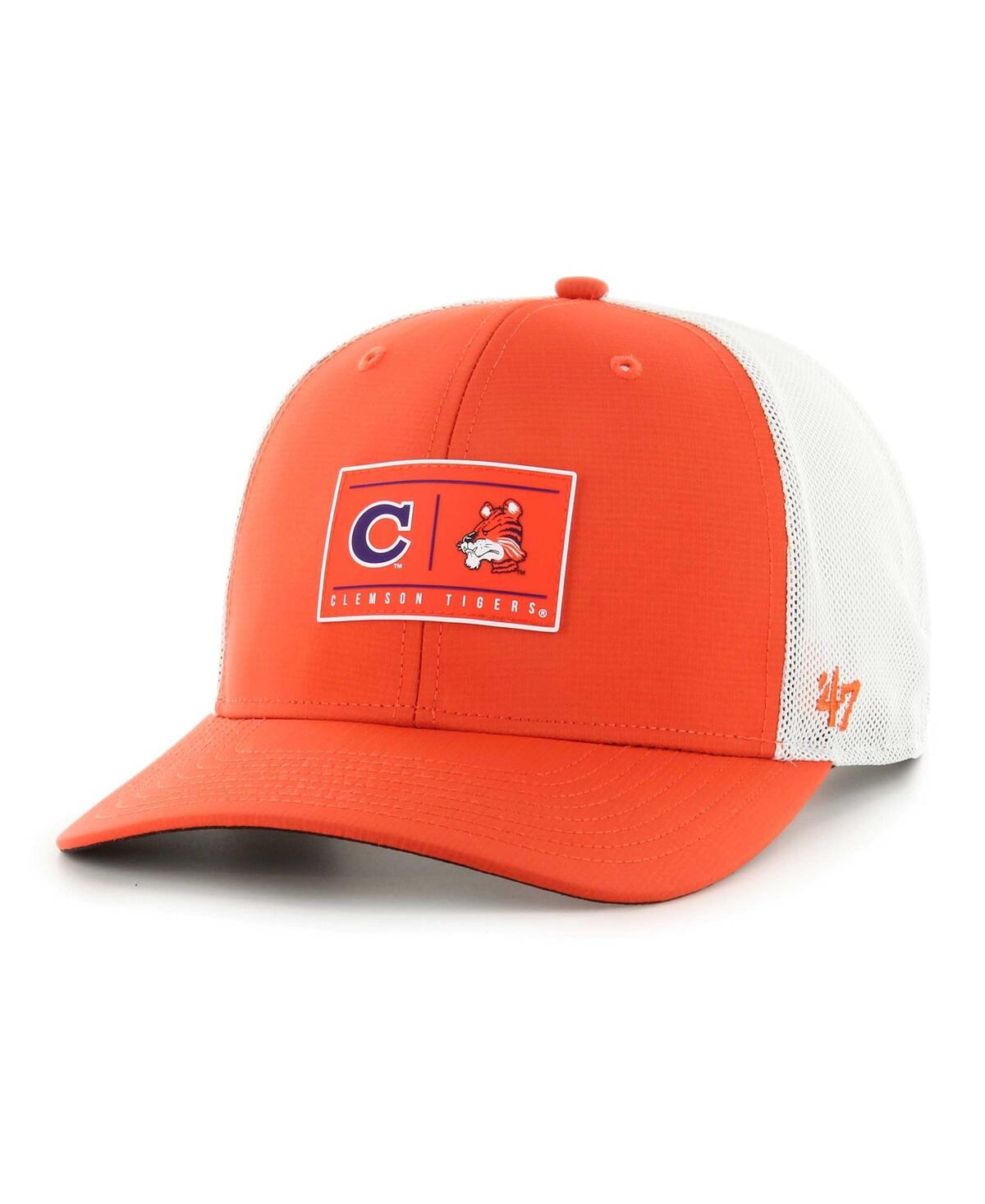 Men's '47 BrandClemson Tigers Bonita Brrr Hitch Adjustable Hat - Orange