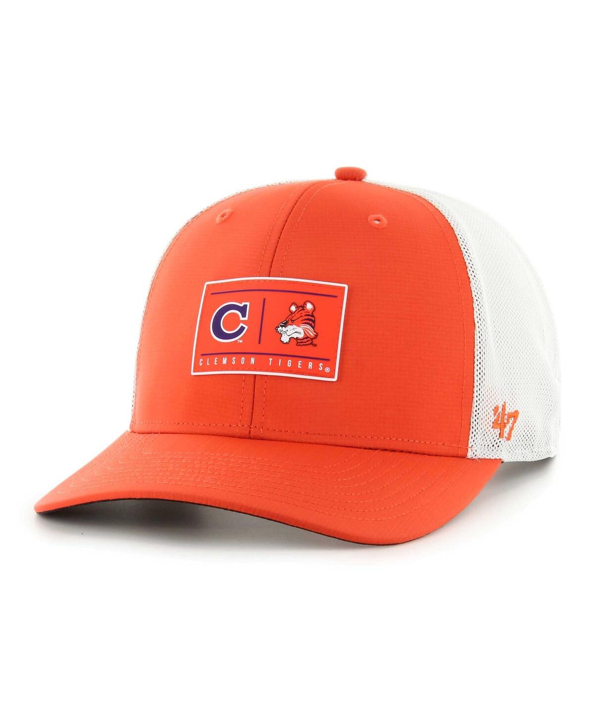 Shop 47 Brand Men's ' Orange Clemson Tigers Bonita Brrr Hitch Adjustable Hat