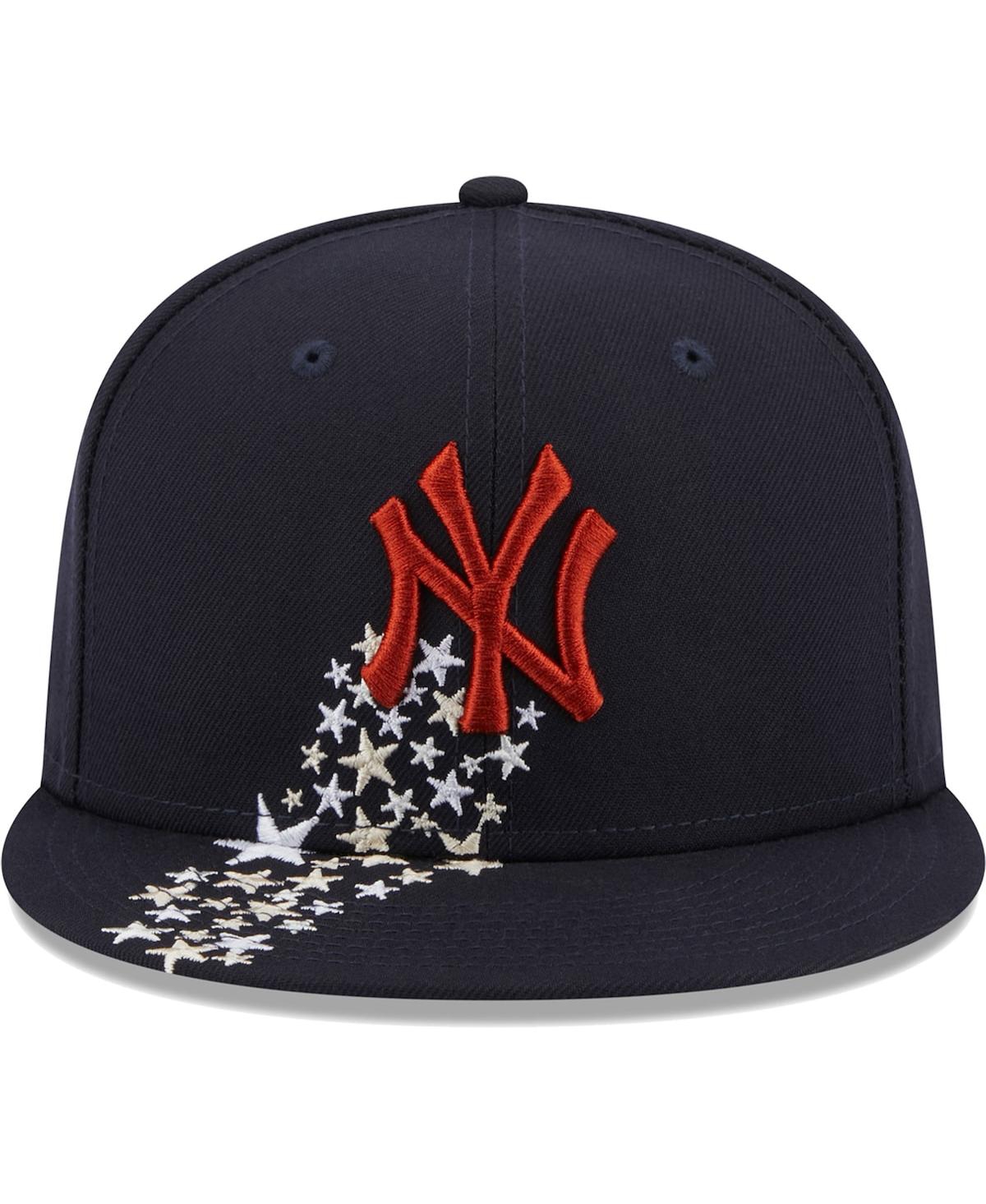 Men's New EraNew York Yankees Meteor 59FIFTY Fitted Hat - Navy