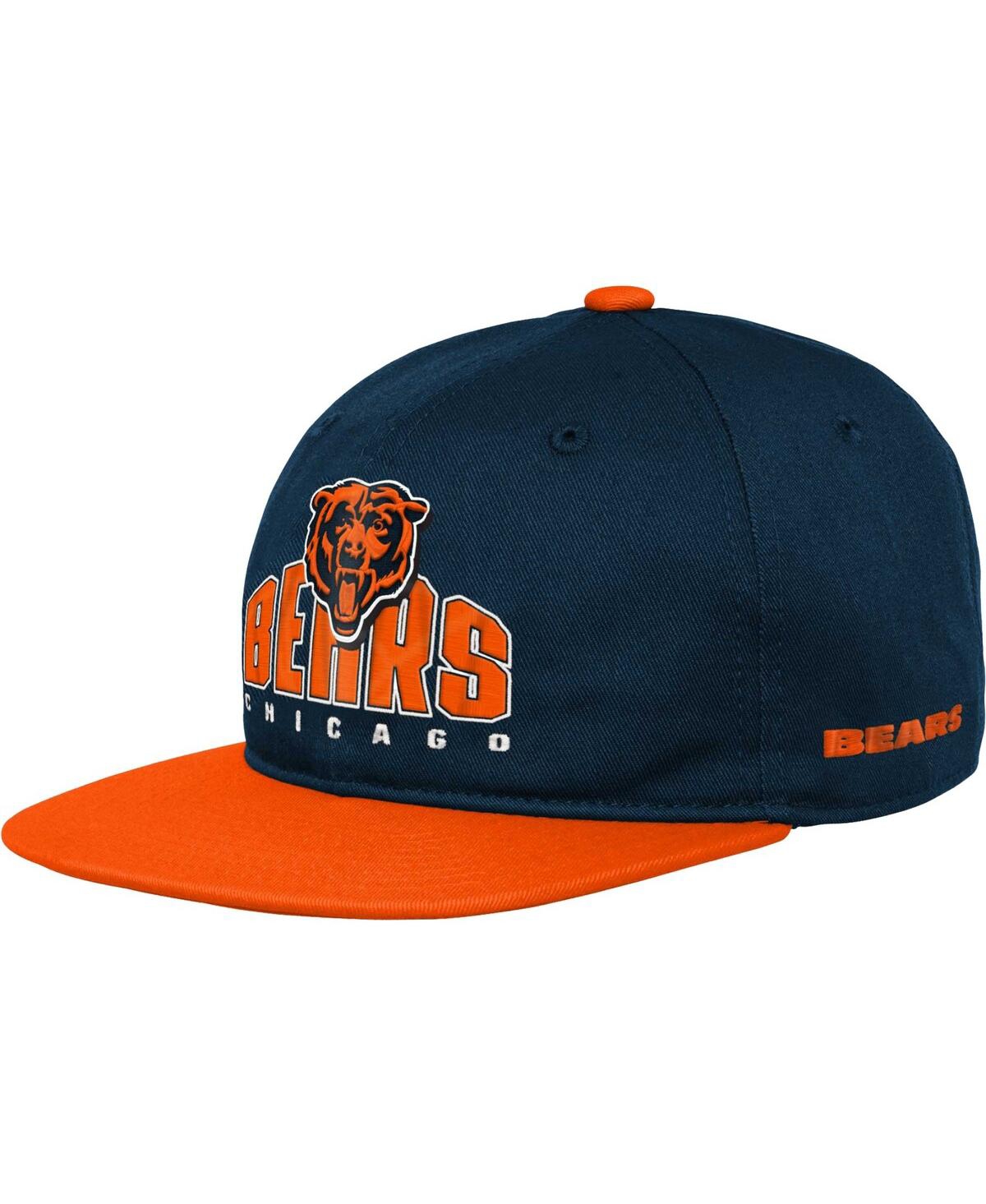 Outerstuff Kids' Big Boys And Girls Navy Chicago Bears Legacy Deadstock Snapback Hat