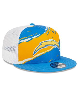 Men's Powder Blue Los Angeles Chargers Tear Trucker 9FIFTY Snapback Hat