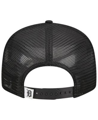 Men's Black Detroit Tigers Trucker 9FIFTY Snapback Hat