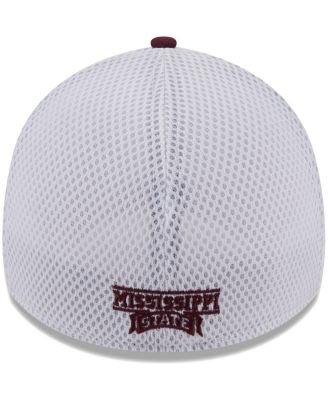 Men's Maroon Mississippi State Bulldogs Evergreen Neo 39THIRTY Flex Hat