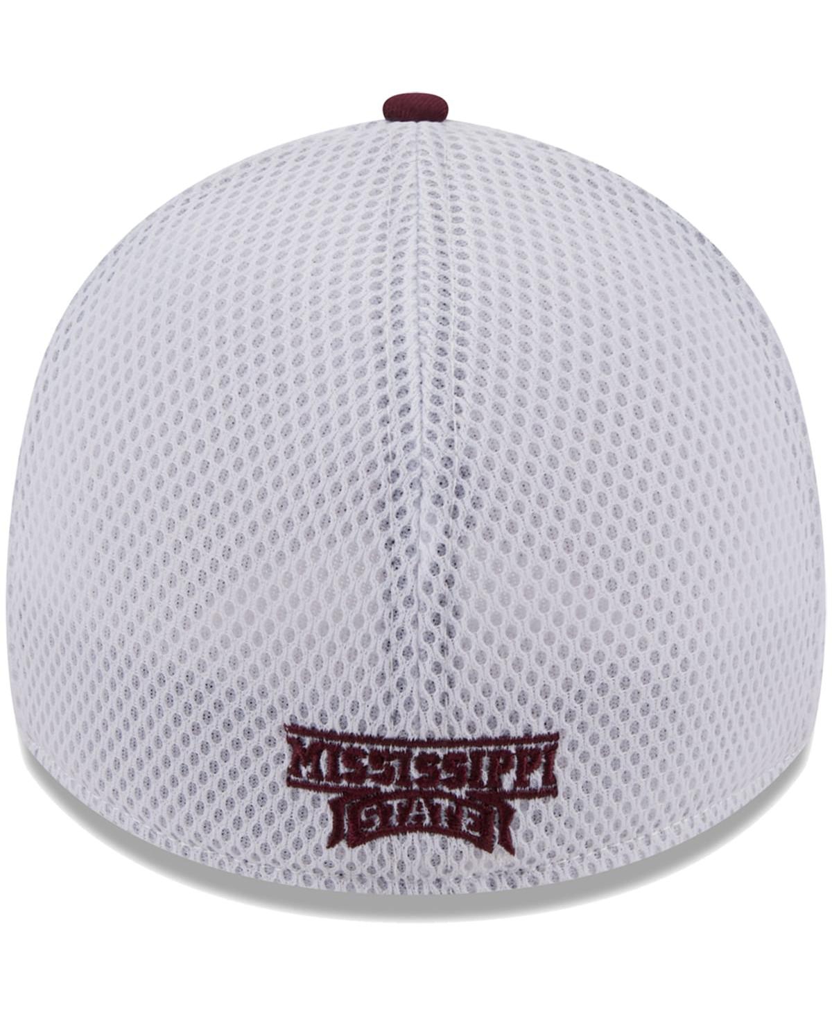 New Era Men's  Maroon Mississippi State Bulldogs Evergreen Neo 39thirty Flex Hat In Maroon