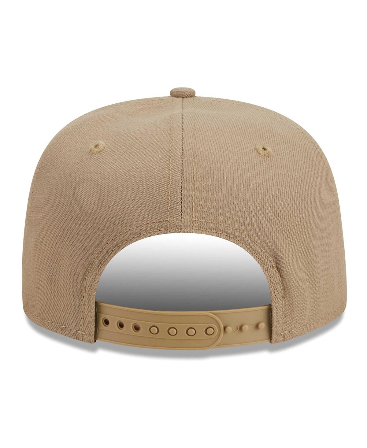 New Era Men's  Khaki Miami Marlins Golfer Adjustable Hat In Khaki