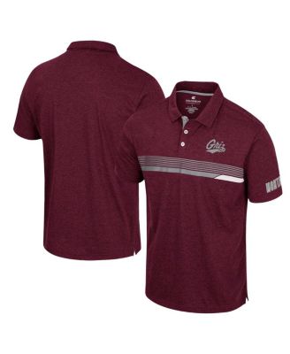 Men's  Maroon Montana Grizzlies No Problemo Polo Shirt