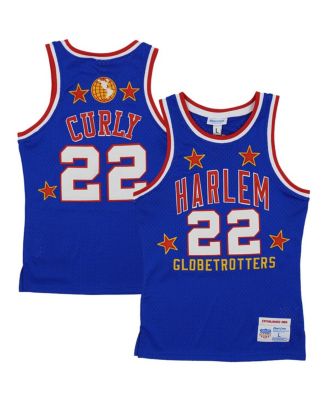 Men's Curly Neal Royal Harlem Globetrotters Throwback Swingman Jersey